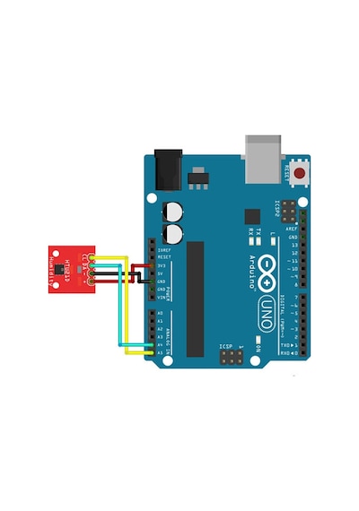 Htu21 3.3v Sıcaklık Ve Nem Sensör Modülü Iıc I2c Yüksek Hassasiyet Iıc Dijital Nem Sensörü Klima