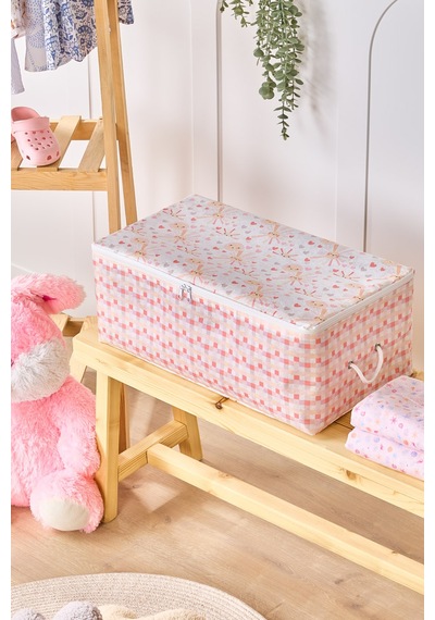 Serstil Little Sun Serisi Küçük Hurç -fermuarlı Çocuk Odası Düzenleme Kumaş Saklama Organizer 52x28x21cm