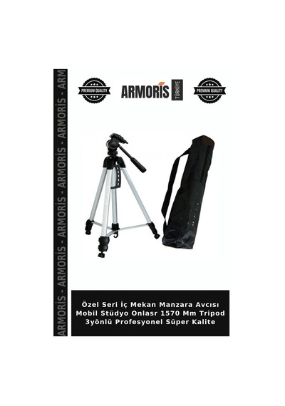 Özel Seri İç Mekan Manzara Avcısı Mobil Stüdyo Onlasr 1570 Mm Tripod 3yönlü Profesyonel Süper Kalite