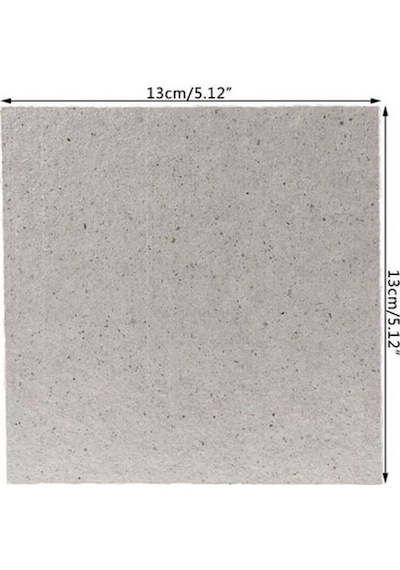 Bir Çok Markaya Uygun Mikrodalga Fırın Yansıtıcı Plaka 13X13 Cm Uyumlu