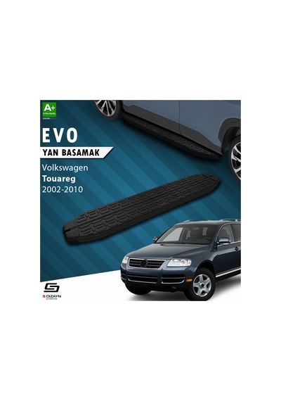 S-dizayn Vw Touareg Evo Siyah Yan Basamak 193 Cm 2002-2010
