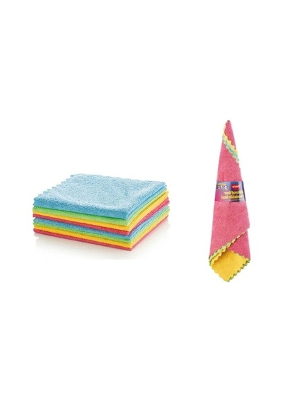 4'lü Çok Amaçlı Mikrofiber Temizlik Bezi Seti 33x33 Cm