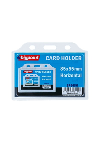 Bigpoint Kart Poşeti Yatay 85x55mm X 10 Adet