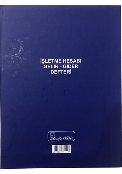 İşletme Hesabı Gelir-gider Defteri A4 100 Yaprak