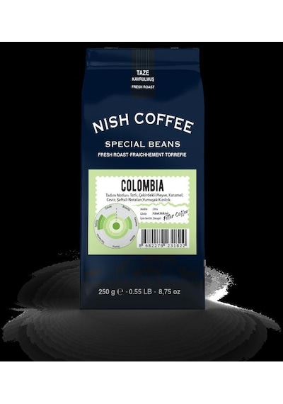 Nish Filtre Kahve Colombia 2 x 250 G