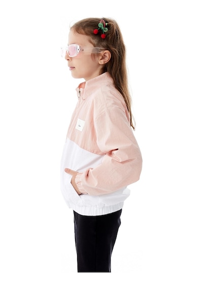 Benitto Kids Kız Çocuk Mevsimlik Yağmurluk Ceket 51359 Pembe
