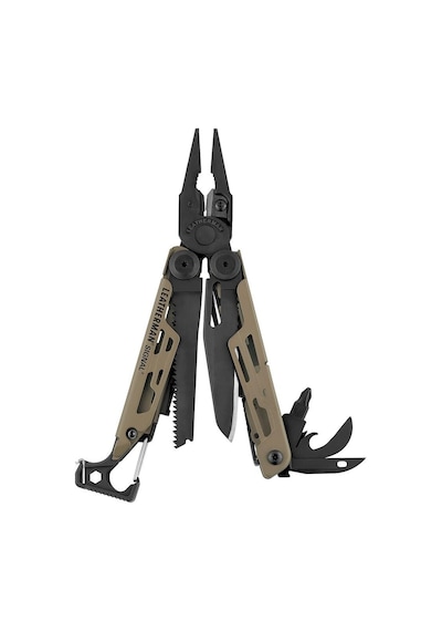 Leatherman Kamp Signal Coyote Tan Multi Tool Kahverengi