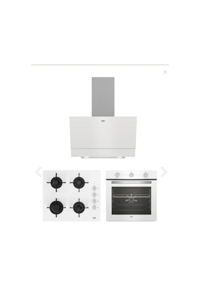 Beko BFC 220 HB - BOCD T 6011 EB - BDE 6050 HB Beyaz Ankastre Set Beko BFC 220 HB - BOCD T 6011 EB - BDE 6050 HB Beyaz Ankastre Set
