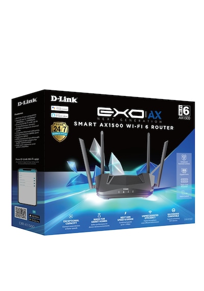D-link Dır-x1560 Exo Serisi Kablosuz Ax1500 Wi-fi 6 Dual Band Mesh Router
