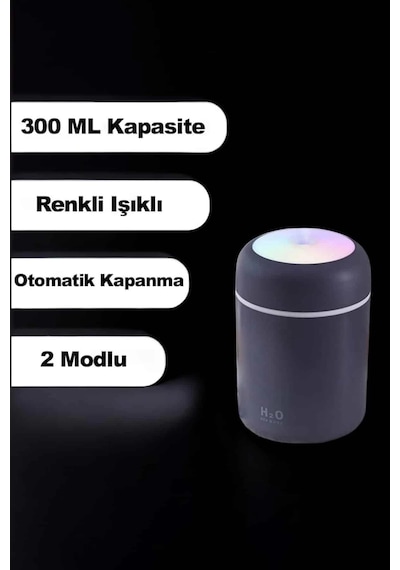 Cj Humidifier Ultrosonik Buharlı Hava Temizleyici Hava Nemlendirici Taşınabilir - Beyaz