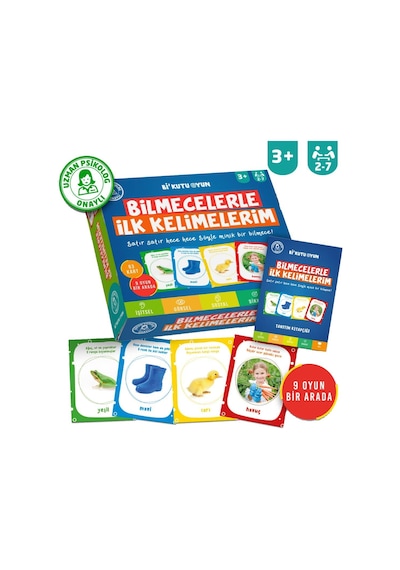 Bilmecelerle İlk Kelimelerim Kitap
