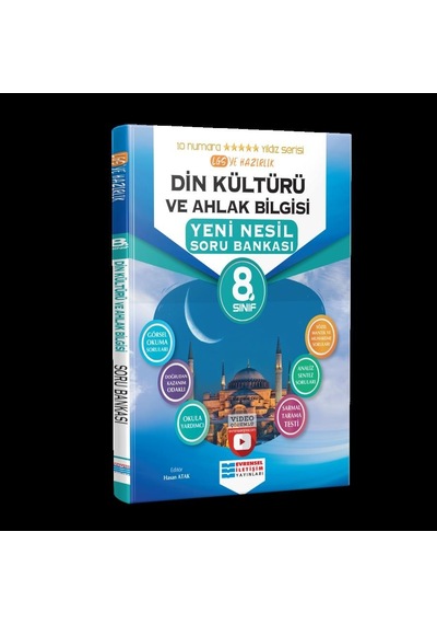 8.Sınıf Din Kültürü Ve Ahlak Bilgisi Video Çözümlü Soru Bankası -  Evrensel İletişim Yayınları