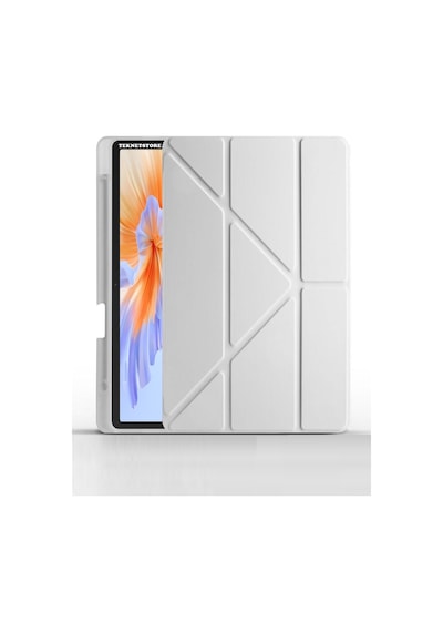 Honor Pad V9 11.5 Inç Kılıf Katlanır Kalem Bölmeli Silikon Standlı Uyku Modlu Akıllı Kapak Kapaklı Kılıf