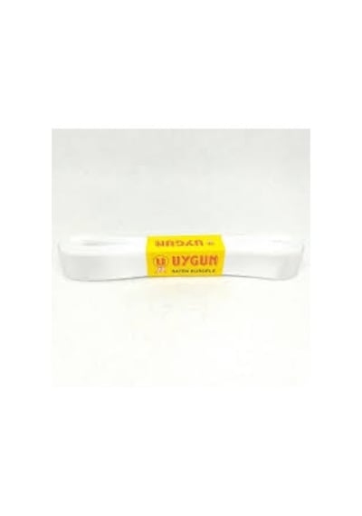 Uygun Saten Kurdele 2Cm Beyaz 10Mt