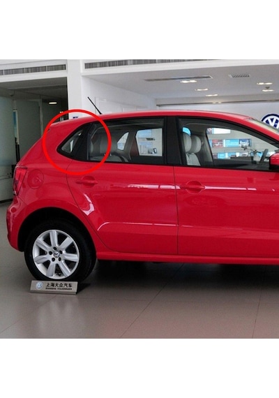 Vw Polo Kelebek Cam Vizörü Piano Black 2011-2018
