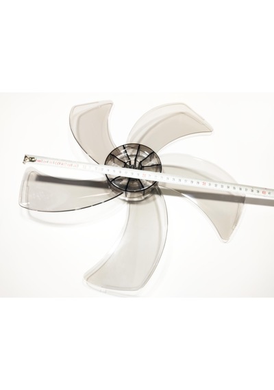 Airking Cool Modele Uyumlu Vantilatör Pervanesi 16inç 5 Kanat 38cm Füme Renk Pls