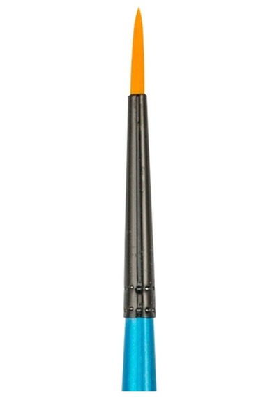 Bigpoint 111 Serisi Golden Sentetik Kıl Yuvarlak Fırça No: 1 X 12 Adet