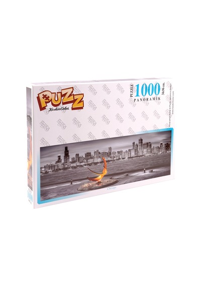 Keskin Color Puzzle 1000 Parça 34x96 Panoramik Yap.chicago