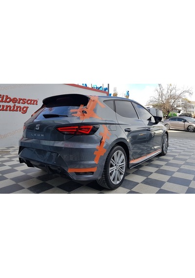 Seat Leon ( 2012....)auro Arka Tampon ----fibersan Tuning