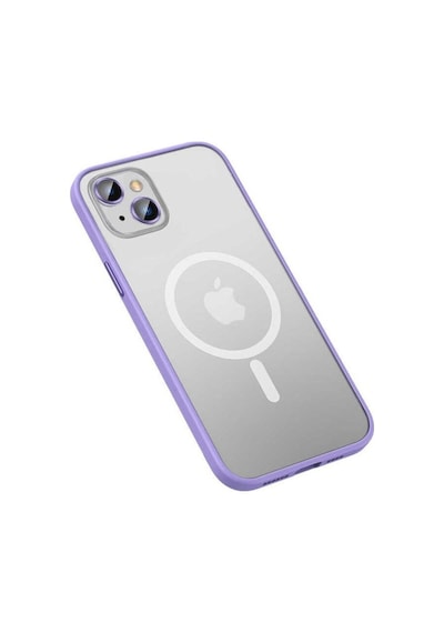 Apple Uyumlu iPhone 13 Kılıf Zore Mokka Wireless Kapak Lila