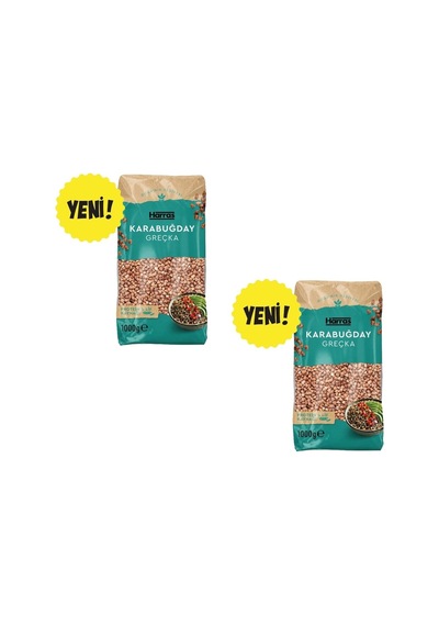 Karabuğday Greçka 500 G X 2 Adet - Glutensiz Karabuğday Yüksek Lifli Besleyici Bakliyat