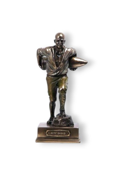 Veronese Seyit Onbaşı Bronz Renk Koleksiyon Figür 18cm