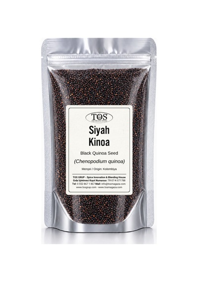 Siyah Kinoa 100 gr (1. Kalite) Chenopodium quinoa Willd / Black Quinoa