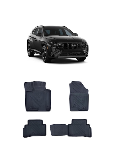 Hyundai Tucson 2026 Model İle Uyumlu 5d Ekstra Havuzlu Paspas