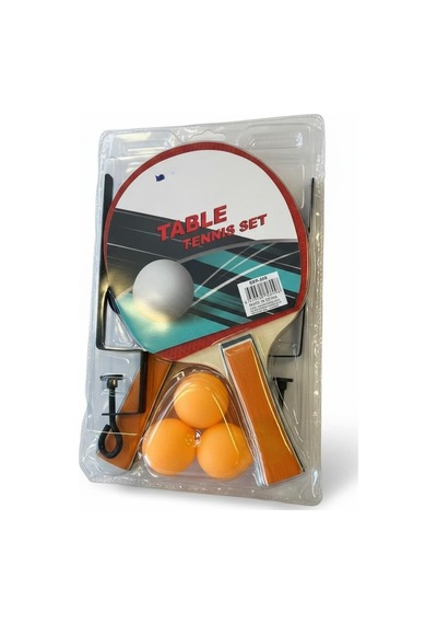 Bsr-809 Pinpon Raketi File Ve 3 Top Kırmızı