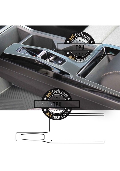 Ssangyong Torres / Actyon Uyumlu Vites Etrafı Piano Black Tpu Kor