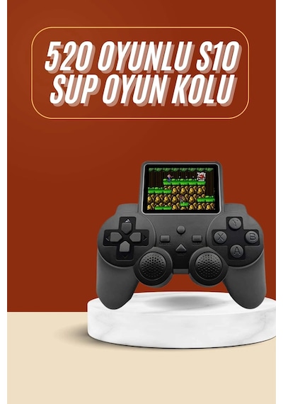 Mey İthalat Yeni Nesil Mini Atari 520 Retro Oyunlu S10 El Atarisi Video Oyun Konsolu 82151079