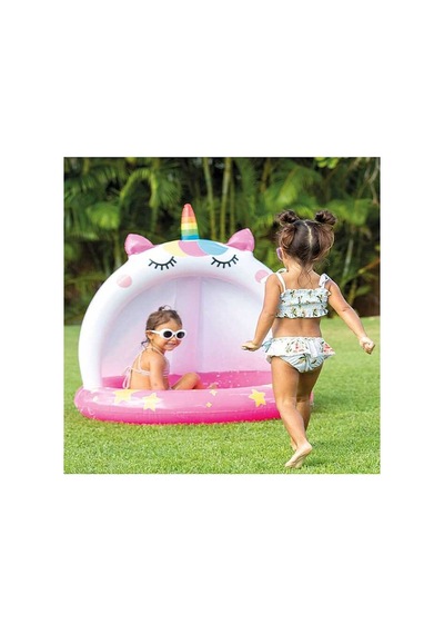 Intex Unicorn Gölgelikli Havuz 102 Cm. 58438 Çok Renkli