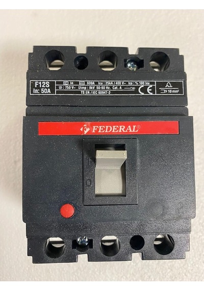 Federal F12S 50A Kompakt Şalter Sabit