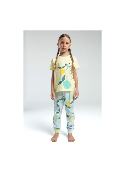 Rolypoly Kız Çocuk Sarı Pijama Takımı 5274-47633 Sarı
