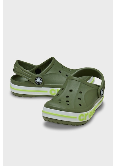 Crocs Bayaband Clog T Logolu Terlik Unisex Çocuk Terlik 207018-3cb Haki
