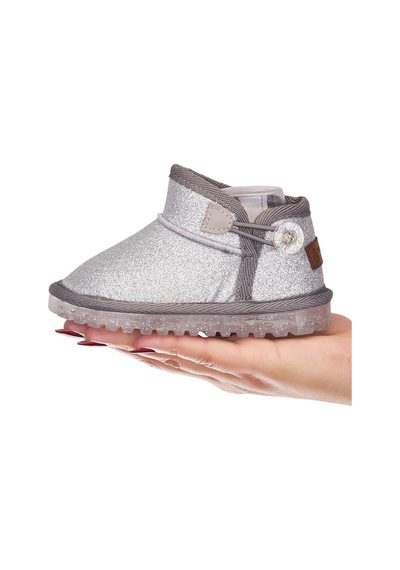 Mumenim Baby Aurora Simli 26-31 Numara Botss - Gri Gümüş