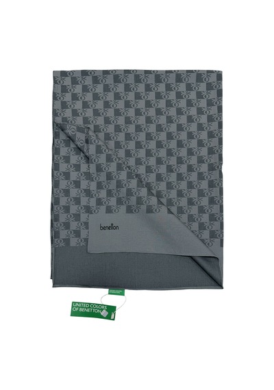 Benetton Elegante Şal - Tre - Kadife Gri