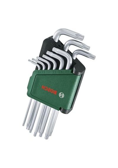 9 Parça Torx Alyan Anahtar Seti, Dayanıklı Ve Pratik Kullanım İçin İdeal