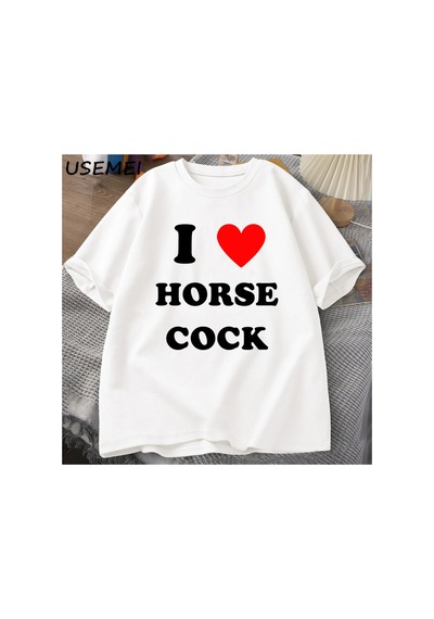 Tarzsokak At Horozu Seviyorum T-shirt Erkek Kadın I Kalp Horoz Komik Grafik T Shirt Unisex Pamuk Kısa K 2854 Beyaz