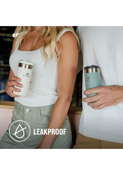 The Aerolight Transit Mug Termos Bardak, 0.35 Litre, Yeşil Shale Açık Beyaz