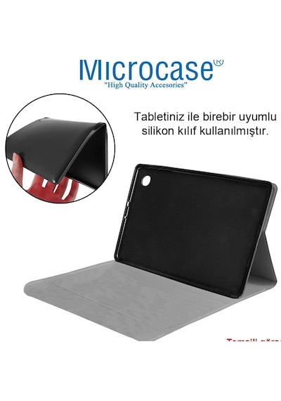 Microcase Apple Uyumlu iPad Pro 11 2024 Tablet İle Sleeve Serisi Mıknatıs Kapak Standlı Kılıf - Slorta Kılıf