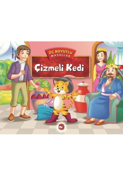 Üç Boyutlu Masallar - Çizmeli Kedi Ciltli - Grsy-593324