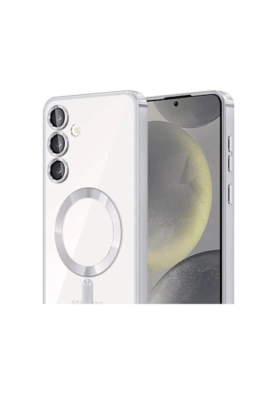 Samsung Galaxy Uyumlu A36 Kross Magneticsafe Kapak - Titan Gri İtdark49145