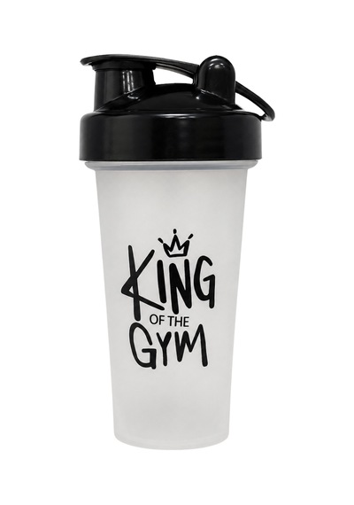 King Of The Gym Shaker 650 Ml Ölçekli Ve Sızdırmaz Kapaklı Protein Shaker Şeffaf