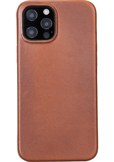 Apple Uyumlu iPhone 12 Pro Max Deri Arka Kapak Rock Rst2Ef Taba