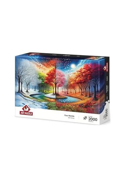 Dört Dünya 2000 Parça Puzzle