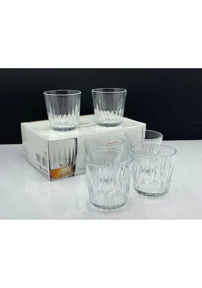 Paşabahçe 520244 Luzia Viski Bardağı 6'lı 300 Cc Şeffaf
