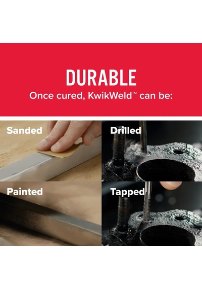Jb Weld Kwik Weld - Çiftli Etkili Güçlü Hızlı Yapıştırıcı - Metal - Ahşap - Plastik - Seramik Yapıştırıcısı