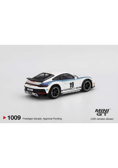 Mini Gt 1009 Porsche 911 Dakar Rally 1974 1/64 Model Araba