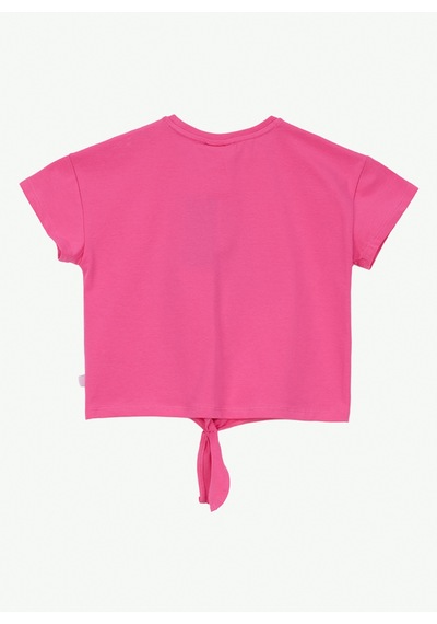 Barbie Fuşya Pamuk Karışımlı T-shirt Brb6sg-tst6013